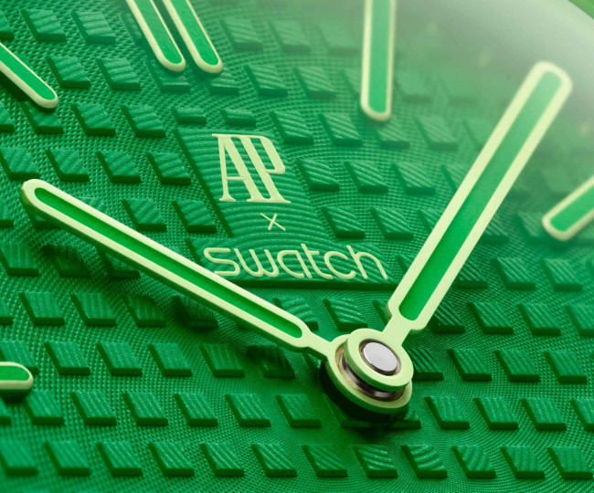 Годинник Audemars Piguet x Swatch Royal Pop: GREEN EIGHT